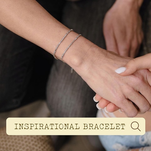 “Blessed” morse coded bracelet. - Picture 2 of 3